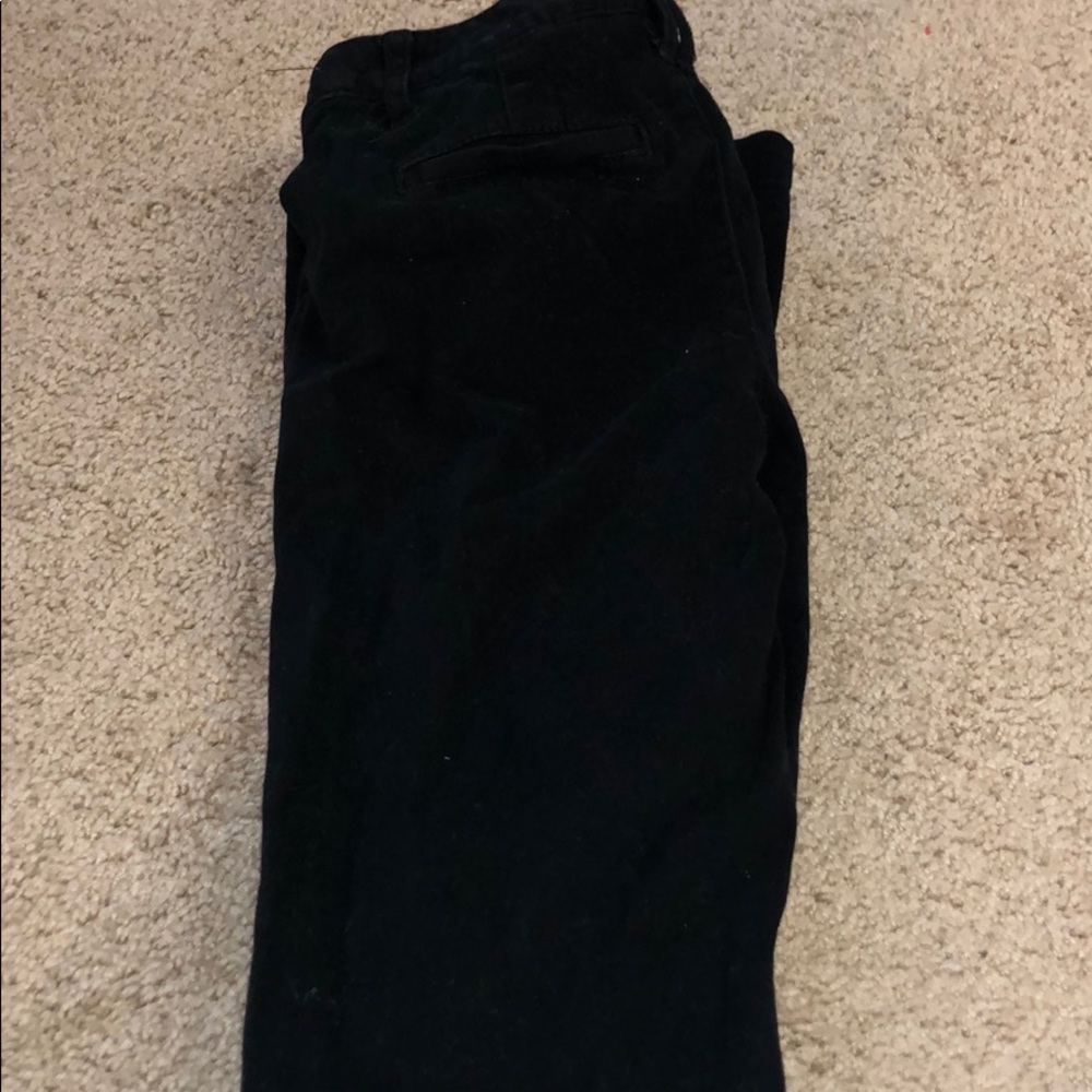 Black bootcut jeans